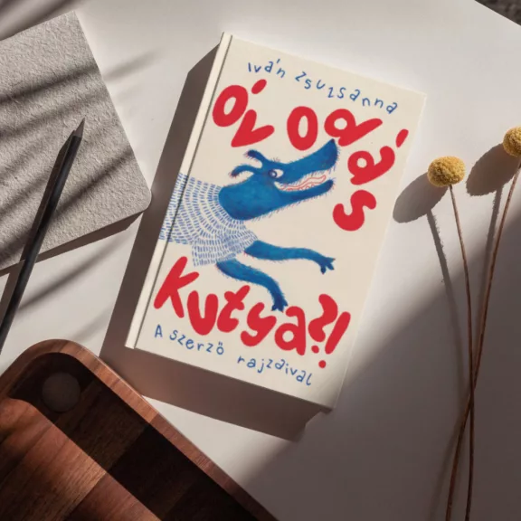 A képen az Óvodás kutya című könyv látható színes háttér előtt.