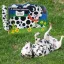 A képen A játékos kiskutya című könyv látható a háttérben egy dalmata.