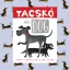 A képen a Tacskó és Dog című könyv látható a háttérben tacskókkal.