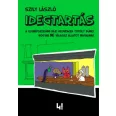 A képen az Idegtartás című könyv látható színes lényekkel a háttérben.