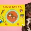 A képen a Kicsi kutya című könyv látható a háttérben egy kölyökkel.