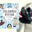A képen a Szeleburdi kutyák színezőkönyv című kiadvány látható a háttérben egy mopsz.