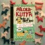 A képen a Pálcikakutya és a hot dog című könyv látható a háttérben kutyákkal és virslikkel.