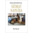A képen a Szimat naplója című könyv látható kutyás gyerekkönyves háttér előtt.