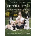 A képen a Kutyakötelesség című könyv látható a háttérben kutyákkal.
