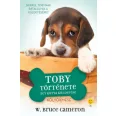 A képen az Egy kutya küldetése Toby története című könyv látható a háttérben egy beagle.