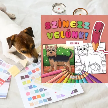 Színezz velünk! Kutyák