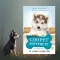 A képen a Cooper története című könyv látható a háttérben egy husky.