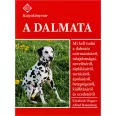 A képen A dalmata című könyv látható kutyás témájú háttérrel.
