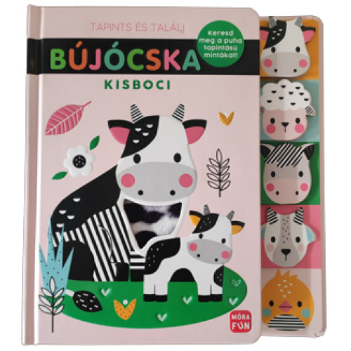 Bújócska - Kisboci - Keresd meg a puha tapintású mintákat!