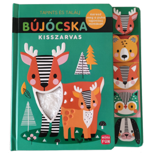 Bújócska - Kisszarvas - Keresd meg a puha tapintású mintákat!