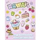Kawaii - Foglalkoztatókönyv fényes pufi matricákkal